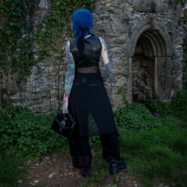 Killstar Acendance Duster Top (Black) | Killstar Clothing