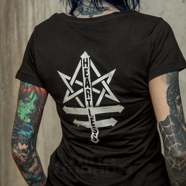 Heartless Cute On The Outside T-Shirt (Black) | Alternative Fashion, Goth Clothing