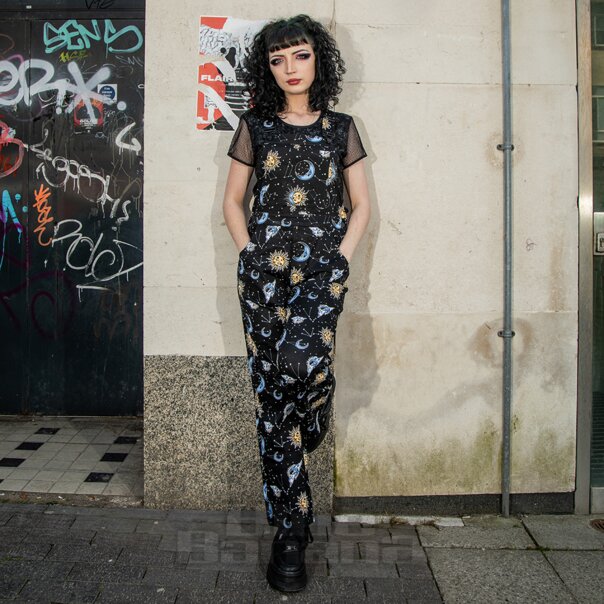 Peto Hell Bunny Solaris (Negro) | Ropa alternativa