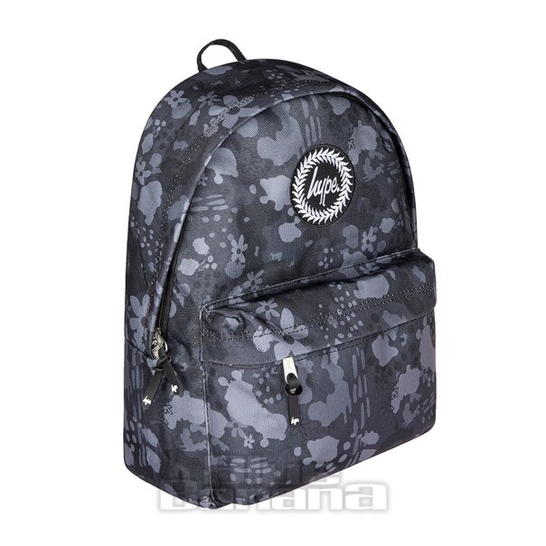 Hype Leo Floral Backpack Black | School Bag