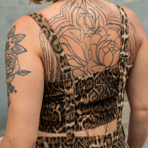 Banned Wild Instincts Top (Leopard Print) | Alternative Fashion, Goth Clothing