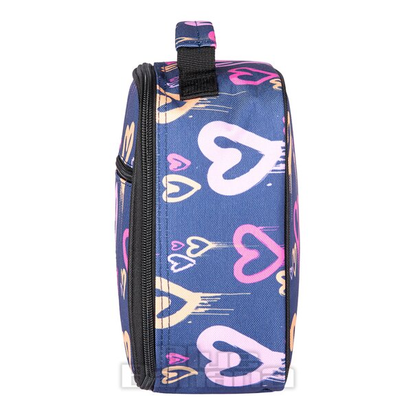 Hype Heart Drips Lunchbox Navy | School Bag