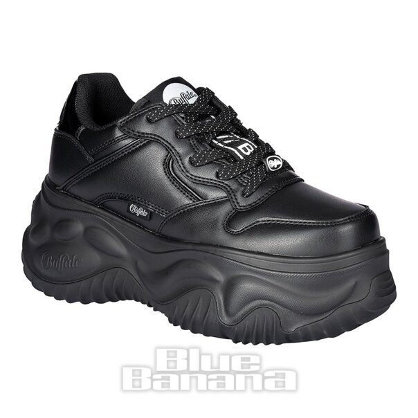 Baskets véganes Buffalo Blader (noires) | Blue Banana Footwear