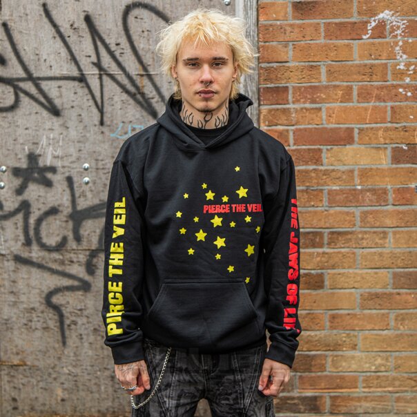 Pierce The Veil Jaws Of Life Hoodie (Black) | Blue Banana