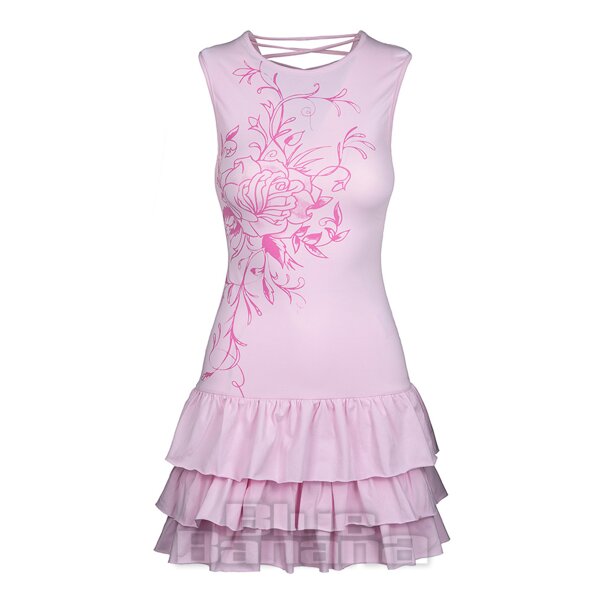 Ed Hardy Climbing Rose Dress (Pink) | Alternative Pink Dresses