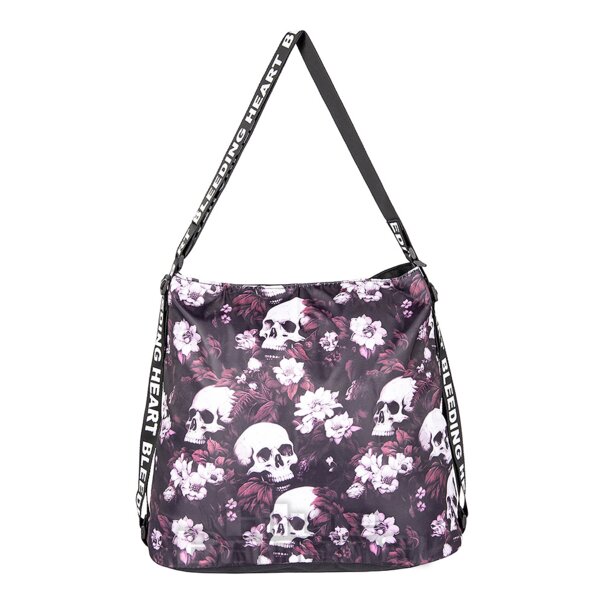 Blue Banana Skulls Backpack (Red) | Blue Banana