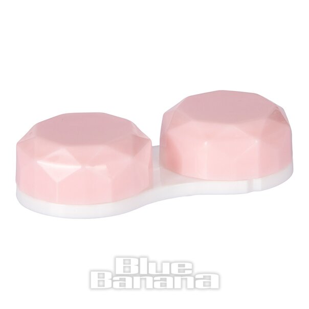 Estuche de viaje para lentes de contacto (rosa) | Lentes de contacto de color