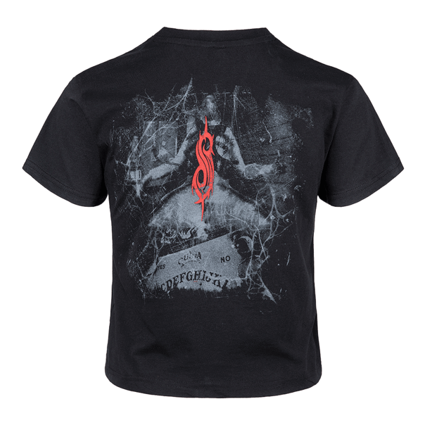 Slipknot Ouija Belt Crop T-Shirt (Black) | Alternative Fashion, Goth Clothing