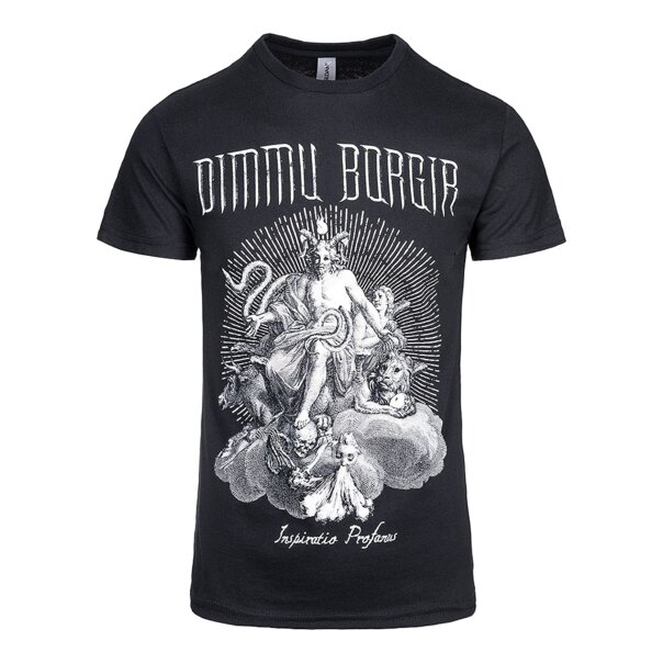 Official Dimmu Borgir Inspiratio Profanus T-Shirt (Black) | Official Band Merch