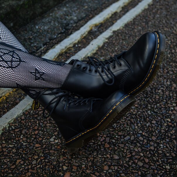 Dr. Martens Herren Schnürstiefel DM's 1460 Schwarz