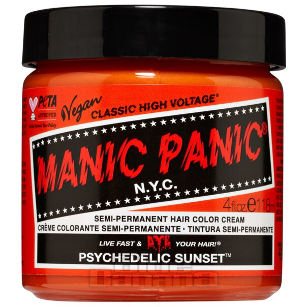 Manic Panic Semi Permanent Psychedelic Sunset Hair Dye | Classic High Voltage