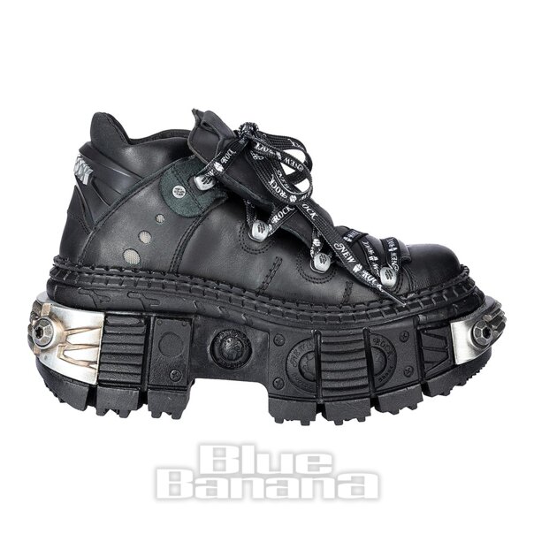 New Rock Laces C4 Shoe M-106 (Nero) | Blue Banana