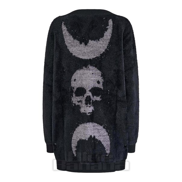 Killstar Nomad Longline Cardigan (Black) | Blue Banana