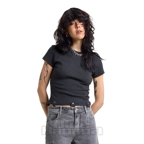 Ragged Priest Buck T-Shirt (Charcoal) | Alternative Clothing