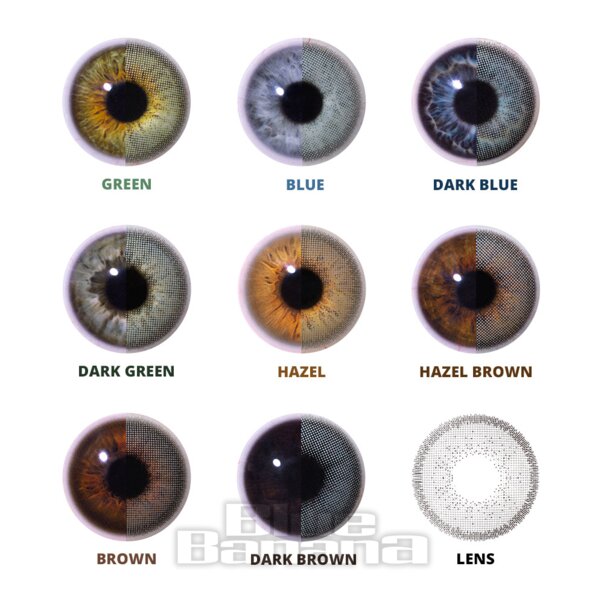 Silver Bliss Coloured Contact Lenses | Natural Grey Contact Lenses