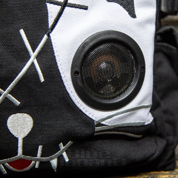 Banned Black Ipod Cat Bone backpack – Banned bags – womens backpacks UK
