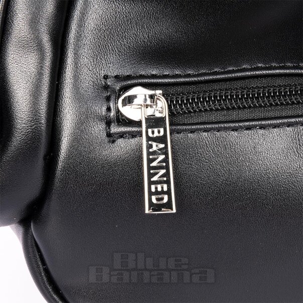 Banned Twin Terror Skull Handbag (Black) | Alternative Accessories