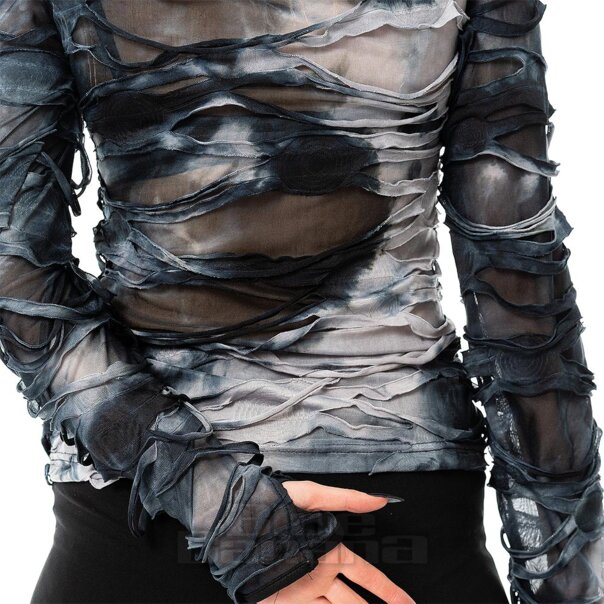 Chemical Black Viola Top (Grey) | Blue Banana