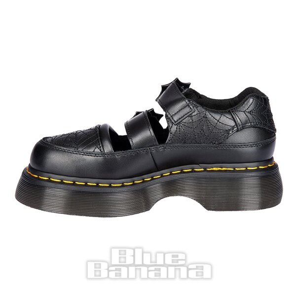 Dr Martens Buzz Mary Jane Wednesday Shoes (Black) | Blue Banana