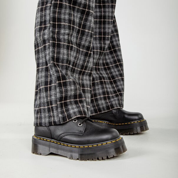 Banned Checkpoint Chaos Trousers (Black/Grey) | Banned Alternative Clothing