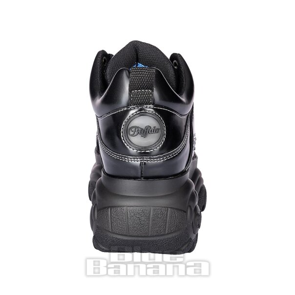 Baskets basses Buffalo Classic (noir et blanc) | Blue Banana Footwear