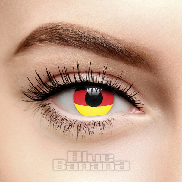 German Flag Contact Lenses (30 Day) | Coloured Contacts