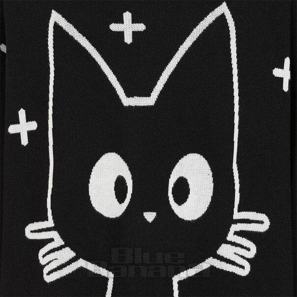 Banned Lumi Cat Jumper (Black) | Blue Banana