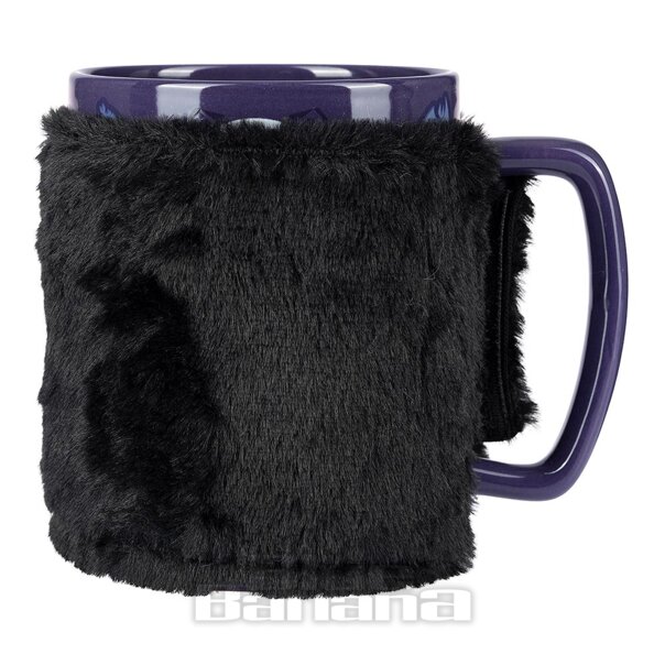 Official Nightmare Before Christmas Fuzzy Jack Skellington Becher (Lila/Schwarz) | Blue Banana