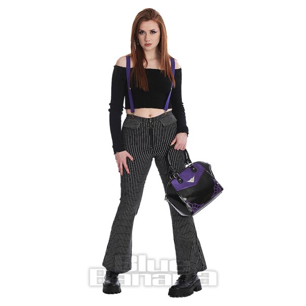 Banned Pantalones De Rayas | Pantalones Góticos