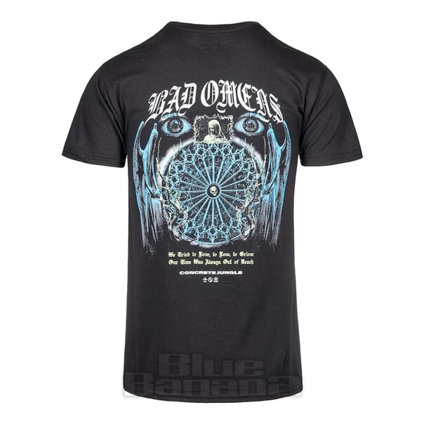 T-shirt gothique Bad Omens (noir) | Blue Banana