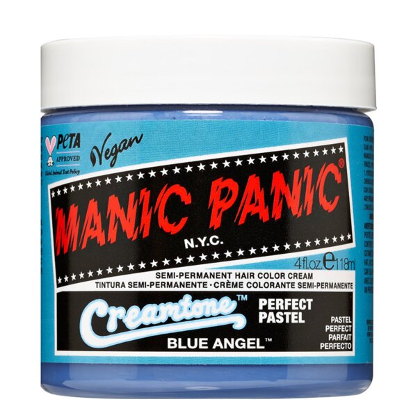 Manic Panic Blue Angel Semi Permanent Creamtones Perfect Pastel Hair Dye 118ml