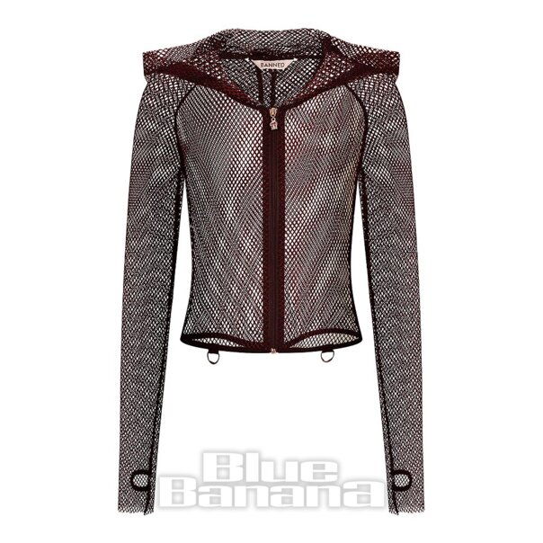 Banned Liora Hoodie (Red) | Blue Banana
