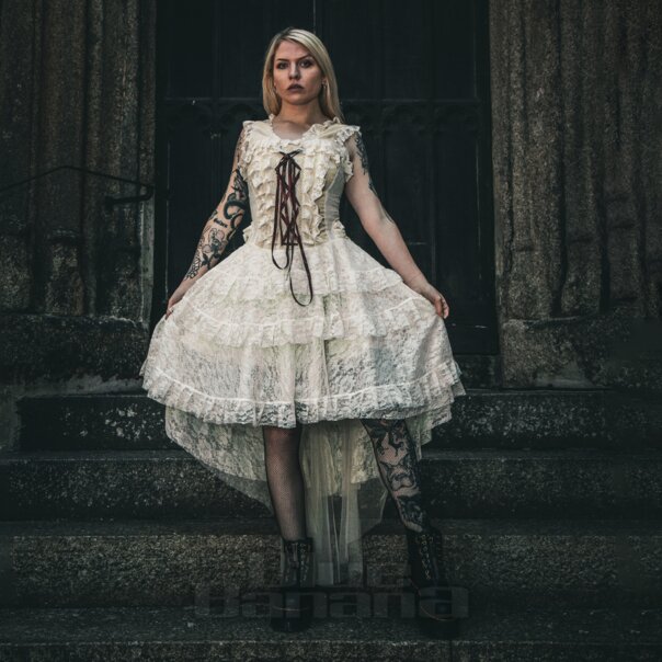 Desdemona Kleid (Creme)