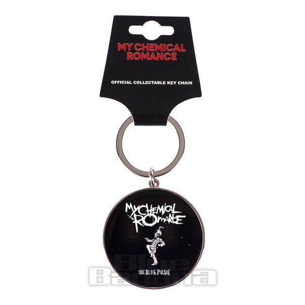 Official My Chemical Romance Black Parade Keychain (Black) | Blue Banana Official Band Merch