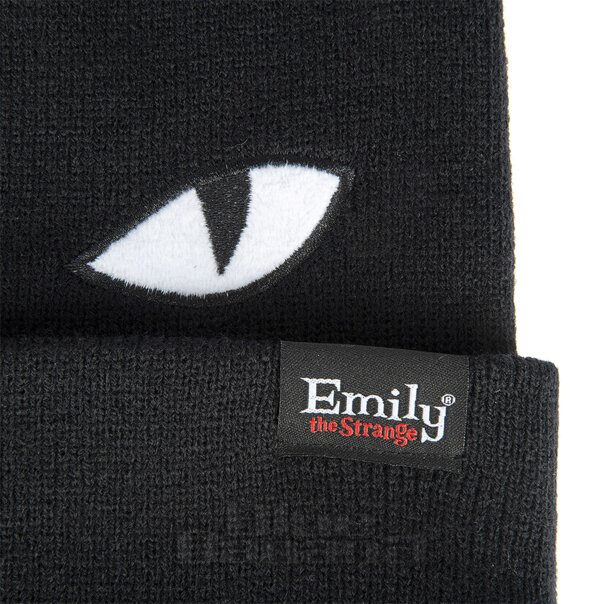 Emily The Strange Gorro Ojo De Gato (Negro)