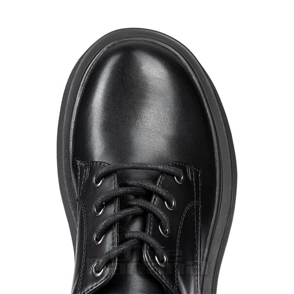 Chaussure végane Buffalo Vicious (noire) | Blue Banana Footwear