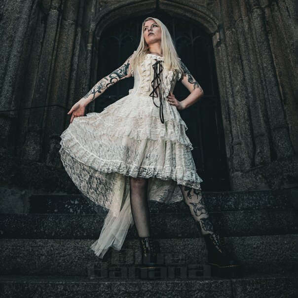 Desdemona Kleid (Creme)