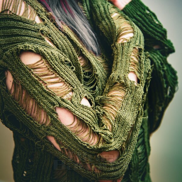 Third Identity Prima Jumper (Olive) | Blue Banana