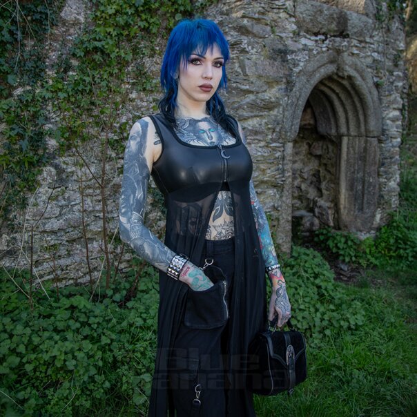Killstar Acendance Duster Top (Black) | Killstar Clothing