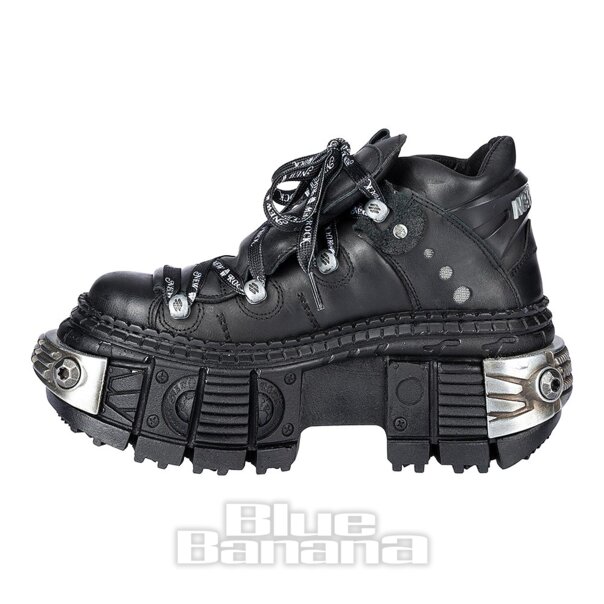 New Rock Laces C4 Shoe M-106 (Noir) | Blue Banana