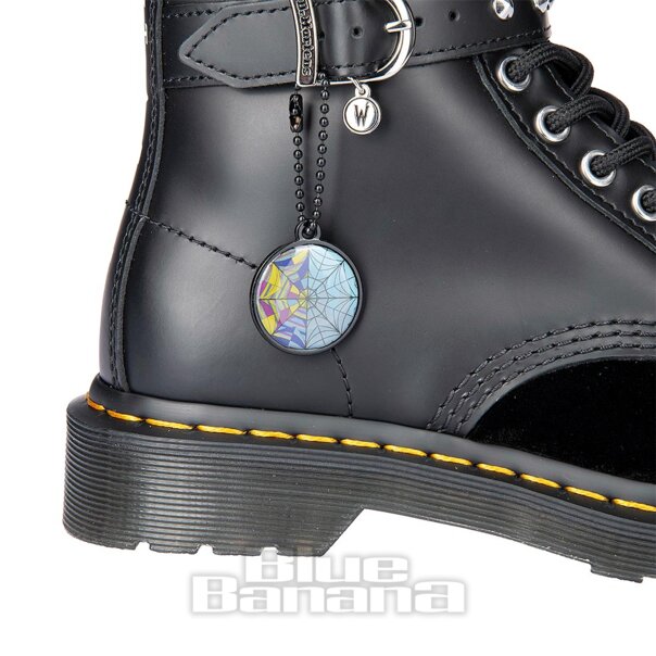 Dr Martens 1460 Wednesday Boots (Black Velvet) | Blue Banana
