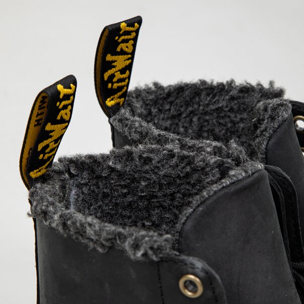 Dr Martens 1460 Pascal Wl Crazy Horse Boots (Black) | Alternative Footwear
