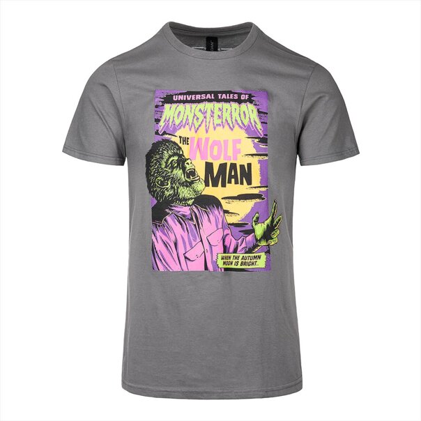 The Wolfman Monsterror T-Shirt (Gray) | Horror Graphic Tees