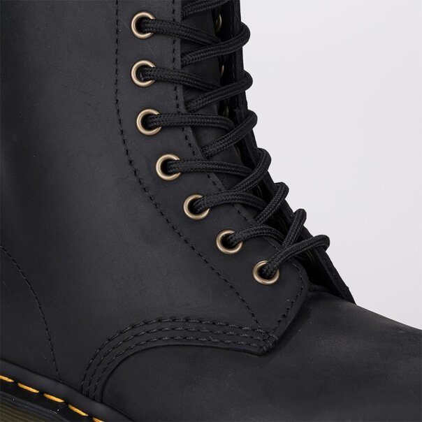Dr Martens 1460 Pascal Wl Crazy Horse Boots (Black) | Alternative Footwear