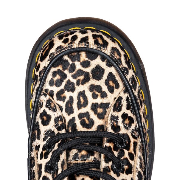 Dr Martens Buzz 5 Lace Mini Shoe (Leopard) | Dr Martens Shoes