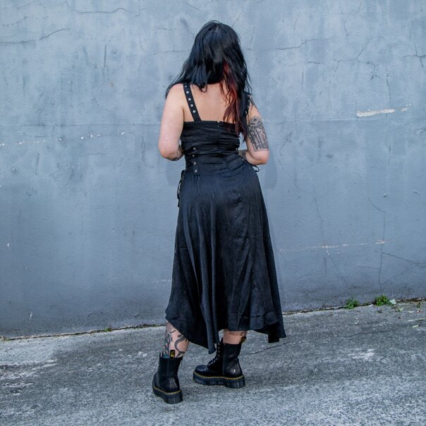 Banned Lunar Veil Dress (Black) | Alternative Fashion, Goth Clothing