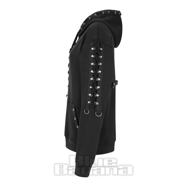 Banned Spirelock Hoodie (Black) | Blue Banana