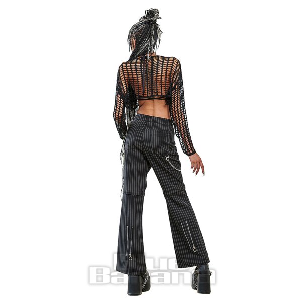 Banned Chain Reaction Trousers (Black) | Alternative Fashion, Goth Clothing