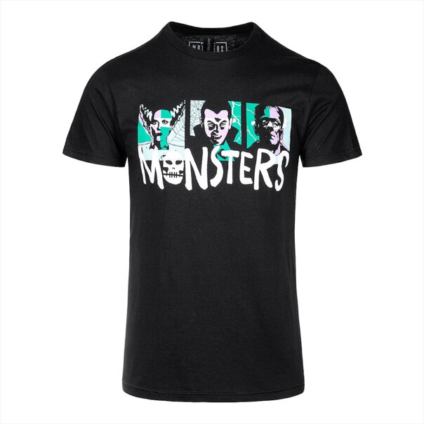 Universal Monsters Classic Movie T-Shirt (Black) | Horror Graphic Tees