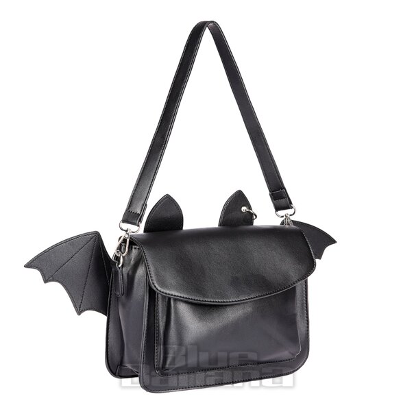 Banned Catacomb Bat Handbag (Black) | Blue Banana